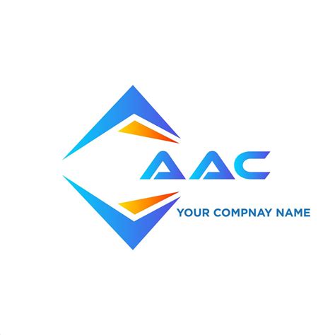 Aac Abstract Technology Logo Design On White Background Aac Creative