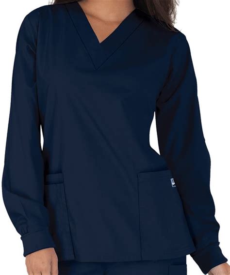 butter soft scrubs unisex long sleeve scrub top unisex scrubs medical scrubs outfit scrub