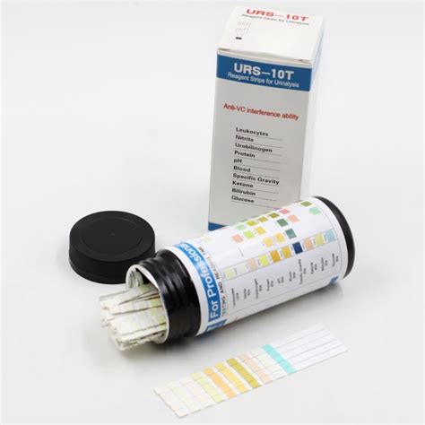 100 Strips Urs 10t Urinalysis Reagent Strips 10 Parameters Urine Test