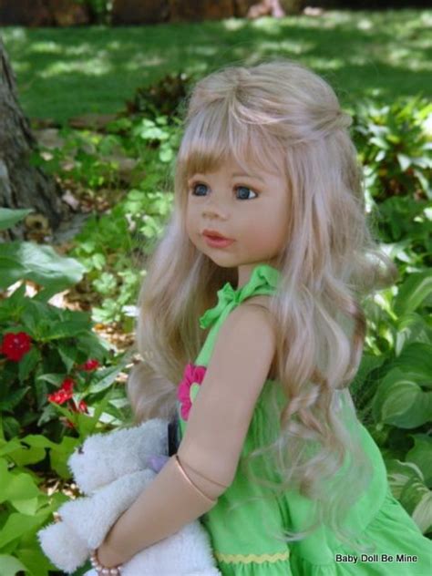 Masterpiece Coco Monika Levenig 39 Blonde All Vinyl Doll With Free