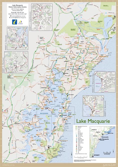 Lake Macquarie Nsw Maps Street Directories Places To Visit