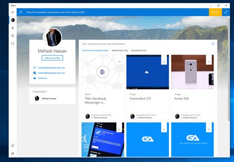Office Delve Now Has An Official App For Windows 10 Pcs Mspoweruser