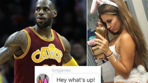 Lebron James And Rachel Bush Instagram Nba Stars Direct Message Scandal Herald Sun