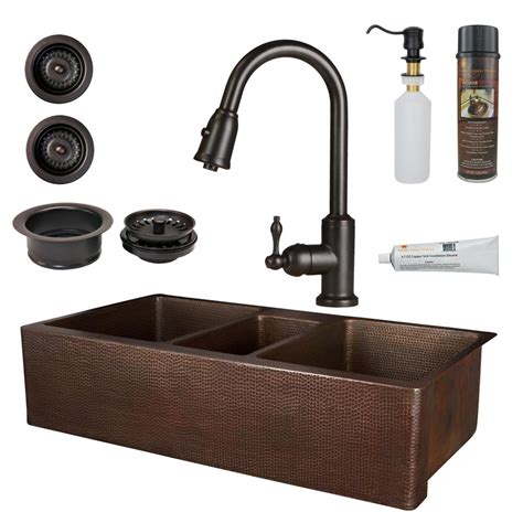 If you are looking for a kitchen sink that you have seen on the old ceco website and don't see it now, please contact. Premier Copper Products All-in-One Copper 42 in. Triple ...