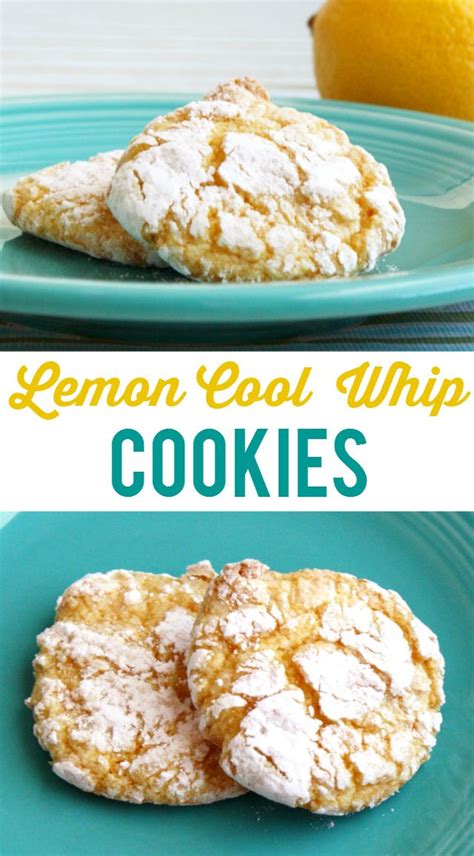 A good diabetic cookie recipe has a lot of flavor, without sugar. Lemon Cool Whip Cookies | Recipe | Cool whip cookies ...
