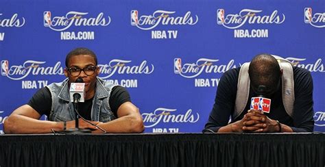 Russell Westbrook Wore A Jean Vest And Glasses To His Final Presser Of The Season Picture