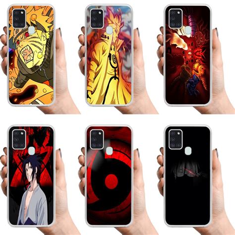 Samsung Galaxy A21s Anime Naruto Casing Phone Case Printed Soft Tpu