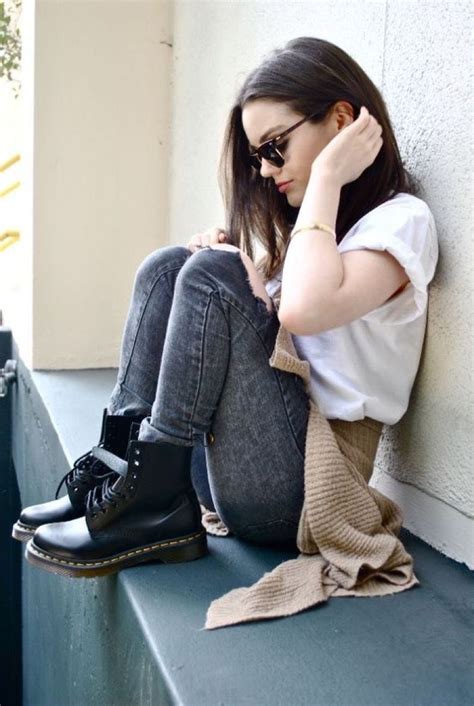 46 creative outfit to wear with dr marten boots fashion martens style style