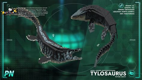 Artstation Project Nublar Tylosaurus