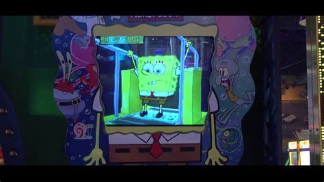 Sponge Bob Square Pants Ticket Boom Arcade Video Redemption