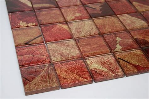 Summer 2 Inx 2 Ingold And Brown Glass Mosaic Tile