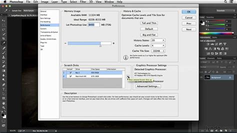 Follow these simple steps to change your scratch disk: Photoshop tutorial: Taking advantage of scratch disks ...