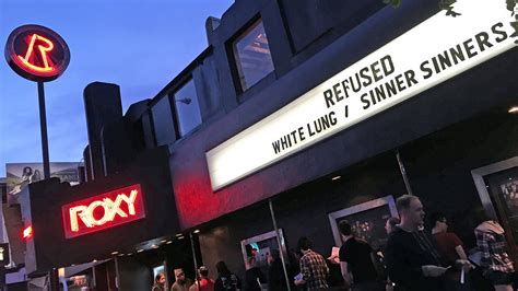 Sinner Sinners At The Roxy Theatre With Refused Youtube