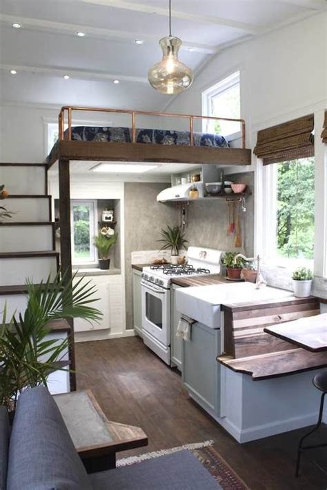 This Tiny Farmhouse On Wheels Makes 250 Square Feet Look Lavish Small