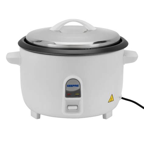 Geepas 42l Rice Cooker With Non Stick Cooking Pot 1600w Automatic