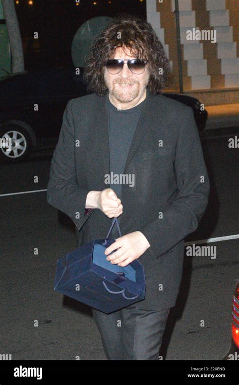 Jeff Lynne Lead Singer Of Electric Light Orchestra Arrives At Mr Chow