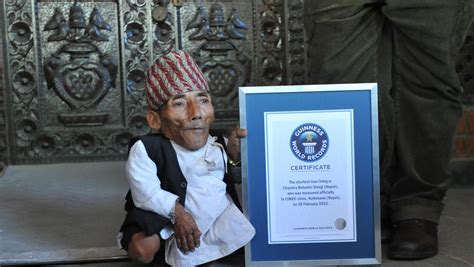 Shortest Man In World Died Guinness World Records Says