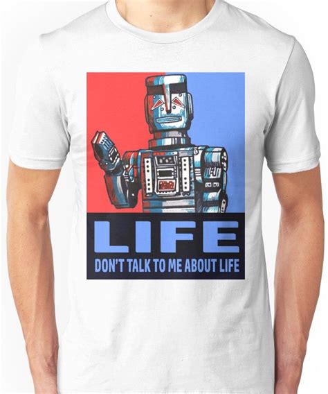 Marvin The Paranoid Android Hitchhikers Guide To The Galaxy Unisex T