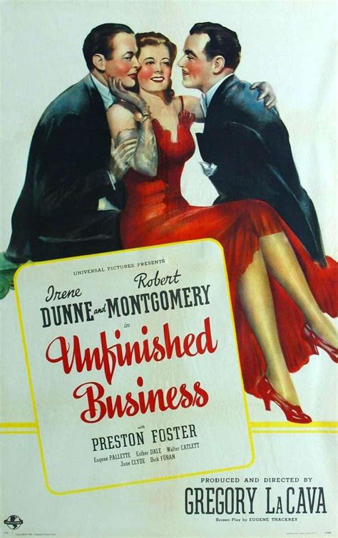 Unfinished Business 1941 Imdb