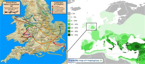 Kendi mutasyonlarından j2a iç anadolu'da daha sık görülmekte iken j2b güneydoğu anadolu'da daha sık görülür. Haplogroup J2-M172 and Roman Conquest of Britain ...