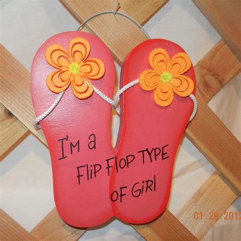 Flipflops With Cute Saying Great Addition To By Bymyhandcrafts 1000