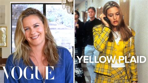 Alicia Silverstone Tells The Story Behind Her Yellow Plaid Outfit From