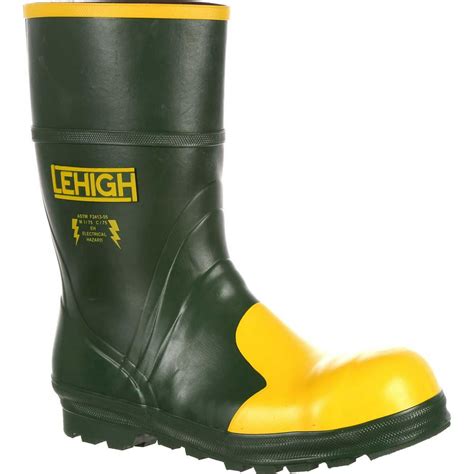 Lehigh Safety Shoes Unisex 12 Inch Steel Toe Dielectric Waterproof
