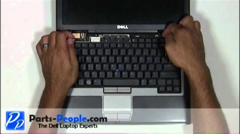 Dell Latitude D630 Keyboard Replacement How To Tutorial Youtube