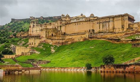 Amer Fort Famous For His Architecture And History Rajasthan India