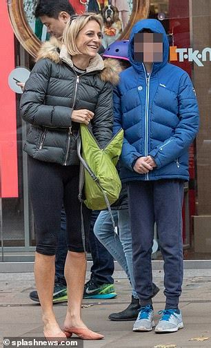 Emily Maitlis Takes Son To Wagamama Before Interview With Andrew Airs