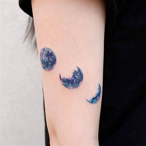 Moon Tattoos Different Phases And Symbolism Self Tattoo Moon Tattoo