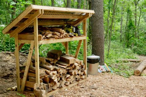 22 Amazing And Practical Diy Firewood Shed Designs Ideas And Plans