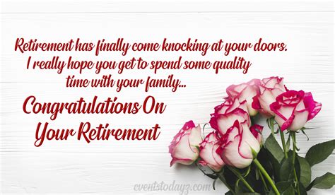 Congratulations On Your Retirement Retirement Wishes