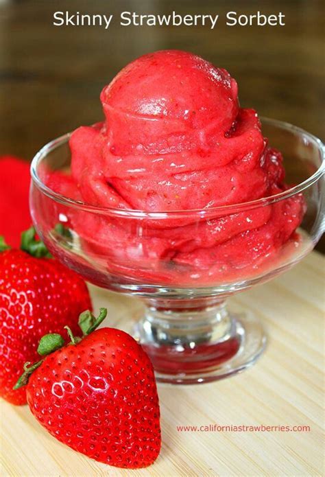 Everyone's work, hobby and study are slightly different. Skinny strawberry sorbet | Sorbet recipes, Strawberry ...