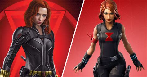 Fortnite Skins Background Black Widow Earlygame