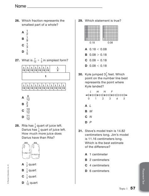 Envision Math Grade 5th Grade Workbook 15 2