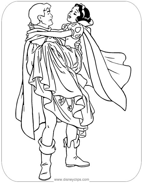 Welcome in coloring printable site. Snow White Coloring Pages | Disneyclips.com