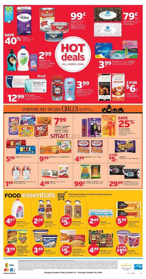Rexall Drugstore West Flyer October 19 To 25