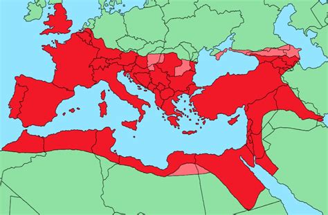 The Roman Empire At Its Territorial Height Vivid Maps