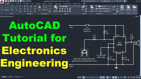 AutoCAD Tutorial for Electronics Engineering - YouTube