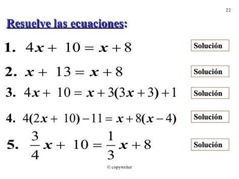 Ejemplos De Ecuaciones Aditivas Y Multiplicativas Nuevo Ejemplo