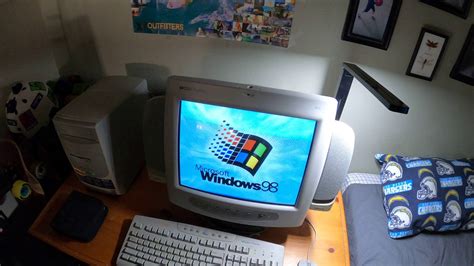 Hp Windows 98 Desktop Review Youtube