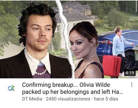 Larry On Twitter Finally Break Up Article About Harry Styles And Olivia Wilde