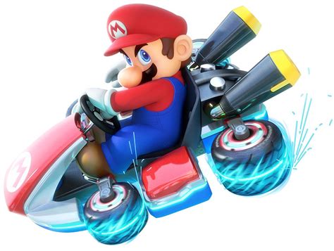 Mario Riding Kart - Characters & Art - Mario Kart 8 | Mario kart 8, Mario bros, Mario kart