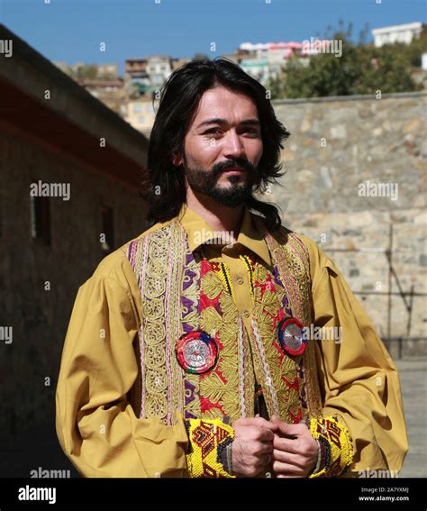 Kabul Afghanistan 4th Nov 2019 A Model Poses For Photos After