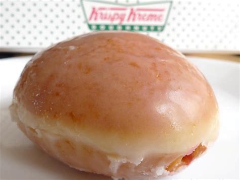 Krispy Kreme Glazed Raspberry Filled Doughnut Nutrition Facts Eat This Much