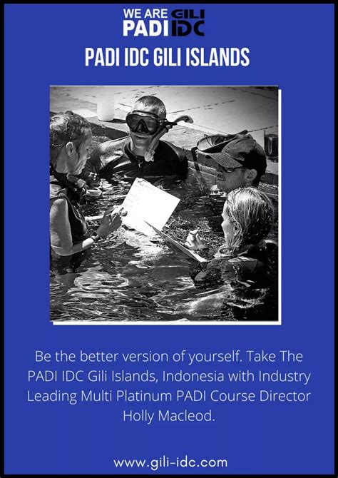 PPT PADI IDC Gili Islands Gili Islands PowerPoint Presentation