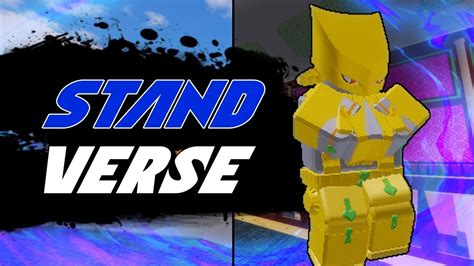 Testing Dios Stand The World In Standverse Roblox Terrablox Youtube