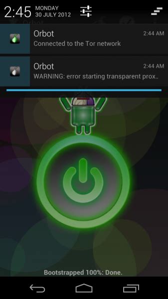 Demo project butter dari google untuk jelly bean. Perbaiki Orbot / Tor untuk Android 4.1 Perangkat Jelly Bean »