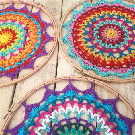 Summer Mandala Free Crochet Pattern Annie Design Crochet